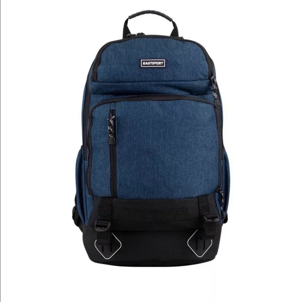 Eastsport Elevated Blue & Black Backpack,Multi-Functional Backpack New with Tags